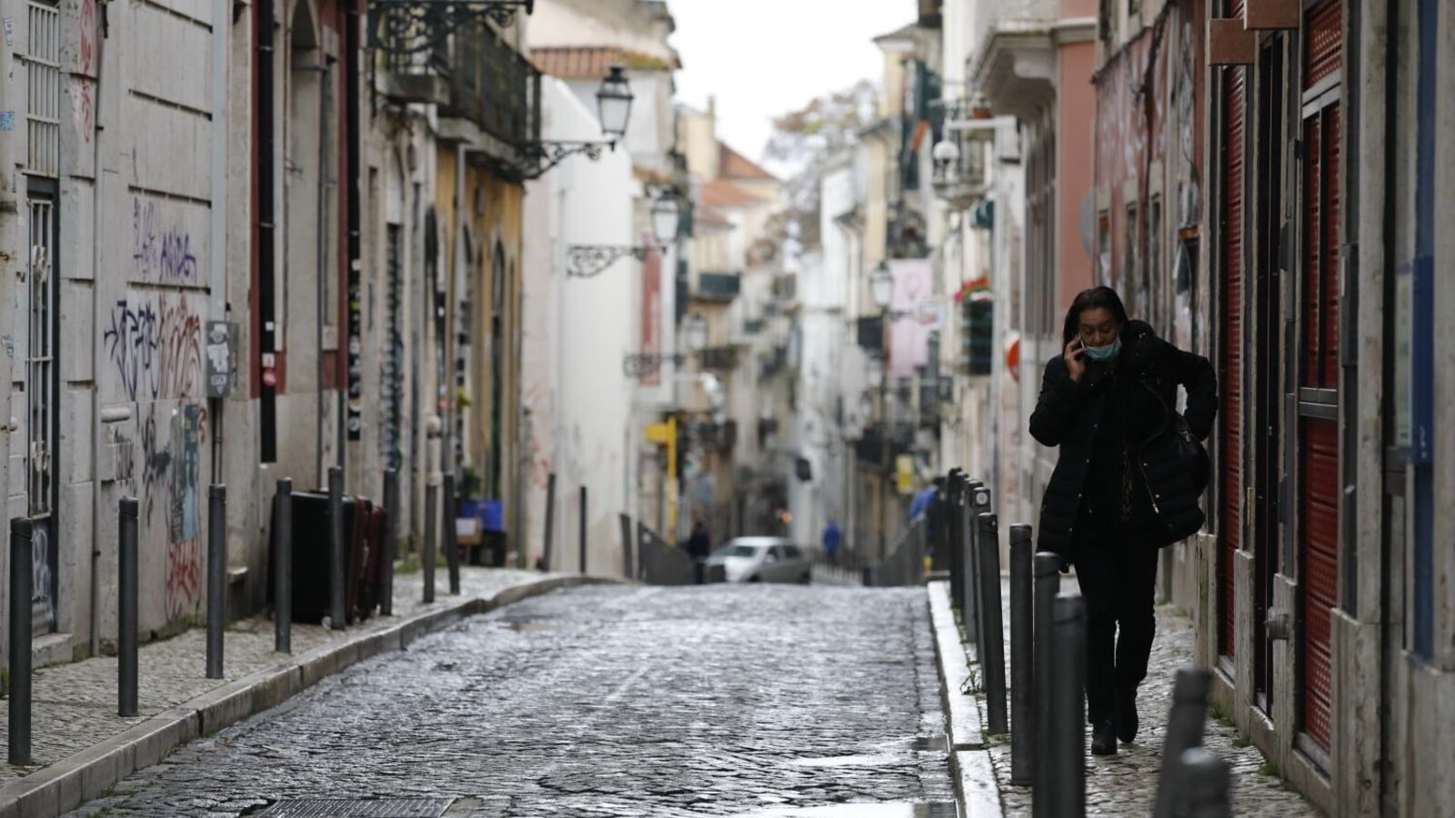 Lisboa está vazia. Ao segundo dia do Estado de Emergência, é este o cenário na capital do País