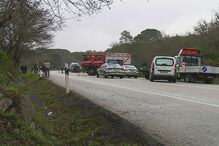 Acidente no IC8 mata menino de 11 anos e fere três pessoas	