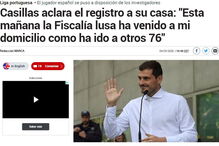 Como a imprensa espanhola viu as buscas a casa de Iker Casillas no Porto por suspeita de fraude fiscal