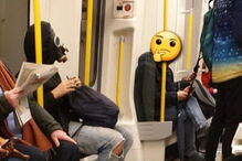 No Reino Unido instala-se o pânico e improvisam-se máscaras contra o coronavírus