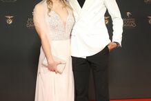 Tomás Tavares e a namorada 