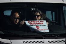 Utilizadores do IC2 voltam a fazer marcha lenta de protesto