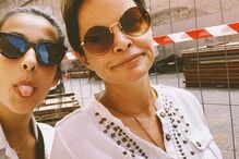 Mariana Cruz e a mãe Raquel Rocheta