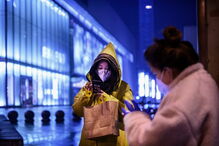 Máscaras contra o coronavirus em França