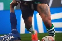 Wendel ficou com os genitais à mostra durante jogo de futebol