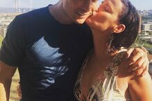 Elma Aveiro e Cristiano Ronaldo