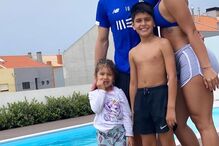 Cindy Alvarez Garcia mostra-se a fazer exercício físico