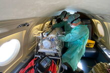 Força Aérea transporta recém-nascido dos Açores para o continente