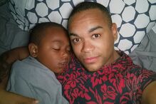 badoxa e o filho Gabriel