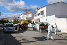 Alcácer do Sal desinfeta ruas para combater propagação do coronavírus