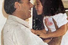 Tamara Falcó e o pai