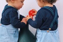 Filhos de Inês Herédia e Gabriela Sobral: Luís e Tomás