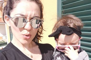 Sara Barradas e a filha em comum com José Raposo, Lua