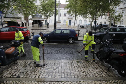Lisboa está vazia. Ao segundo dia do Estado de Emergência, é este o cenário na capital do País