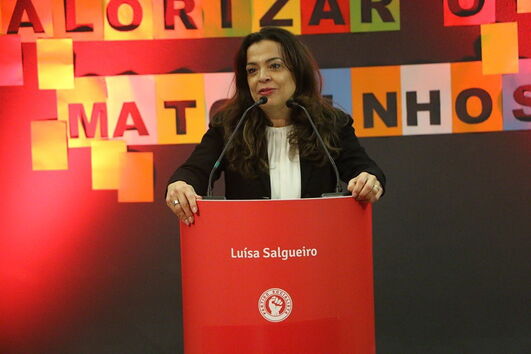 Presidente da Câmara de Matosinhos, Luísa Salgueiro