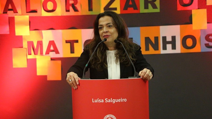 Presidente da Câmara de Matosinhos, Luísa Salgueiro