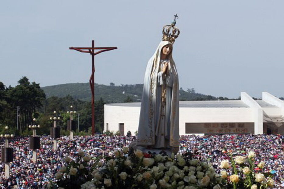 Peregrinos em Fátima
