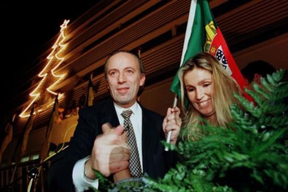 Cinha Jardim e Pedro Santana Lopes