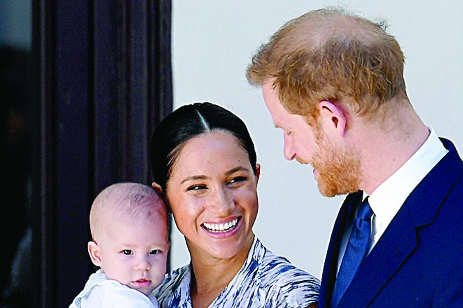 Archie, Meghan, Harry