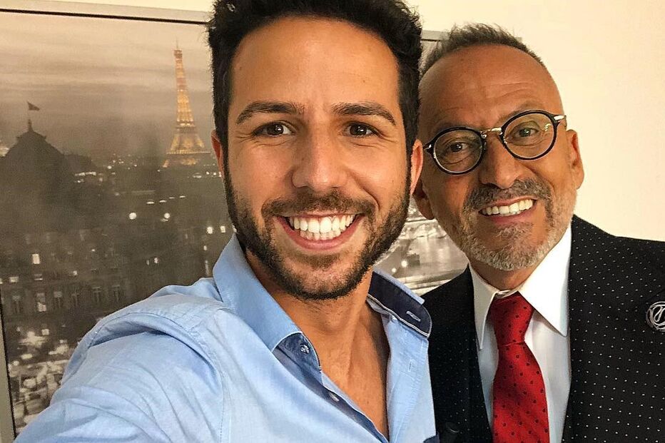 Ruben Correia e Manuel Luís Goucha