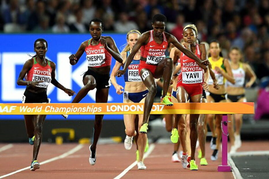 Campeã olímpica dos 3000 metros obstáculos, Ruth Jebet