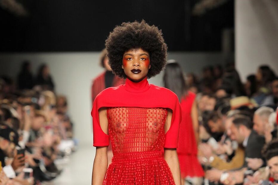 Desfile do criador Luís Carvalho