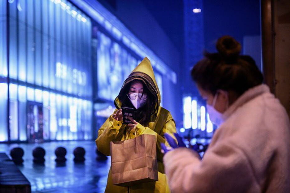 Máscaras contra o coronavirus em França