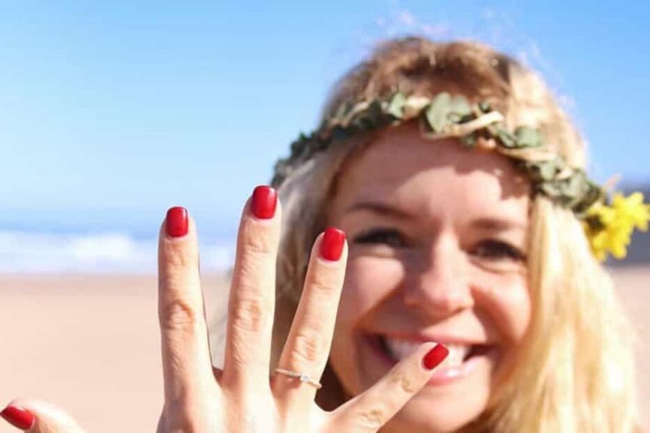 Madalena Brandão anunciou o noivado