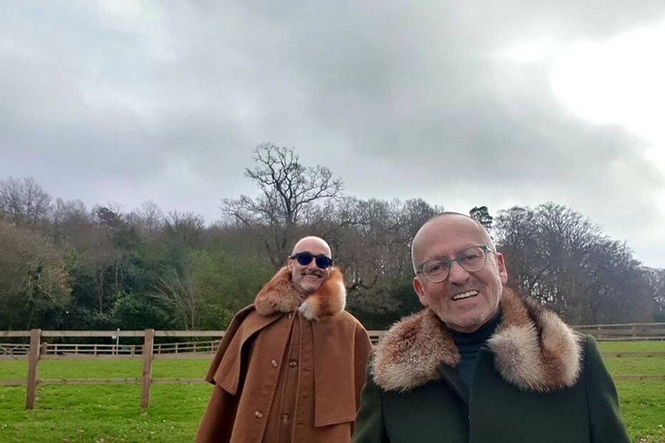 Manuel Luis Goucha e Rui Oliveira