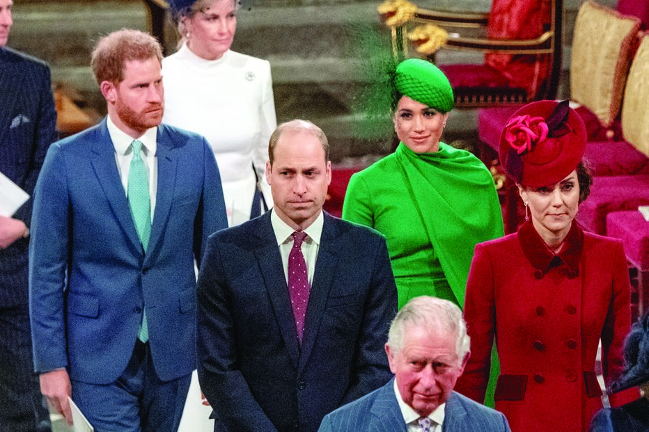Despedida amarga de Harry e Meghan