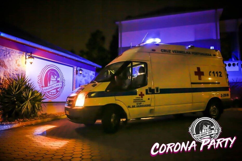 Bar em Santa Maria da Feira organiza festa temática sobre o coronavírus