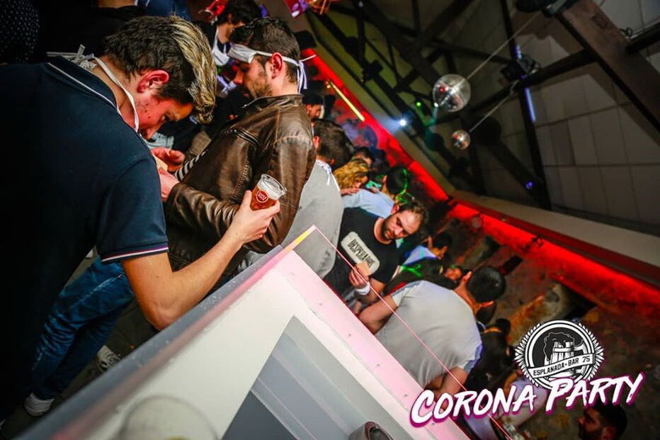 Bar em Santa Maria da Feira organiza festa temática sobre o coronavírus