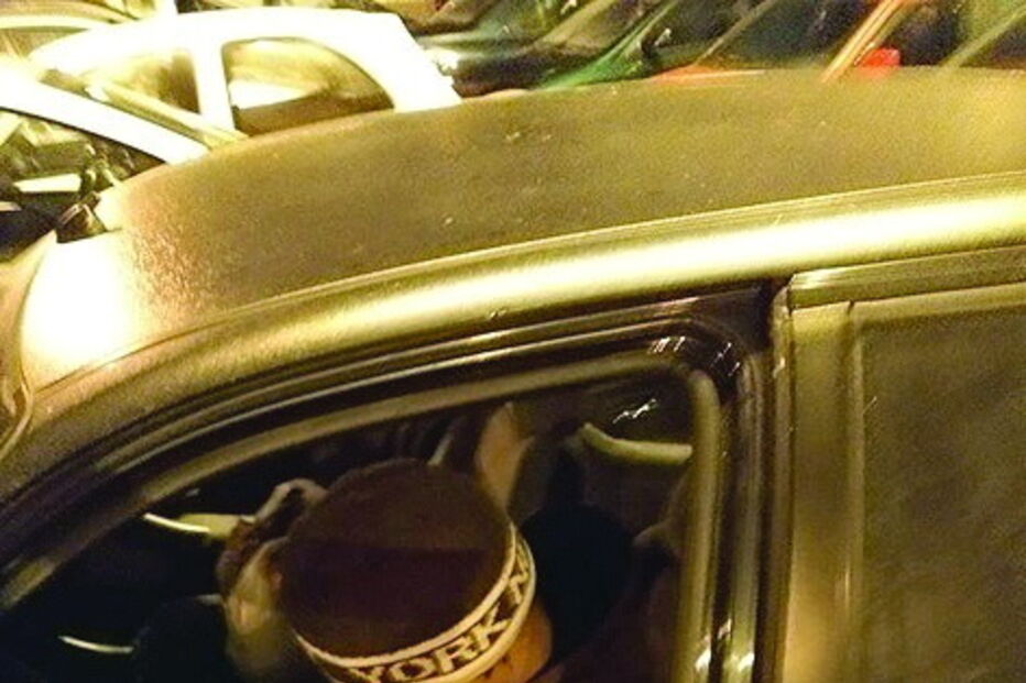 Ladrão a pernoitar na viatura
