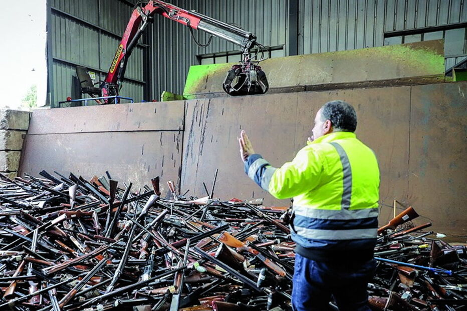 PSP está a recolher as armas