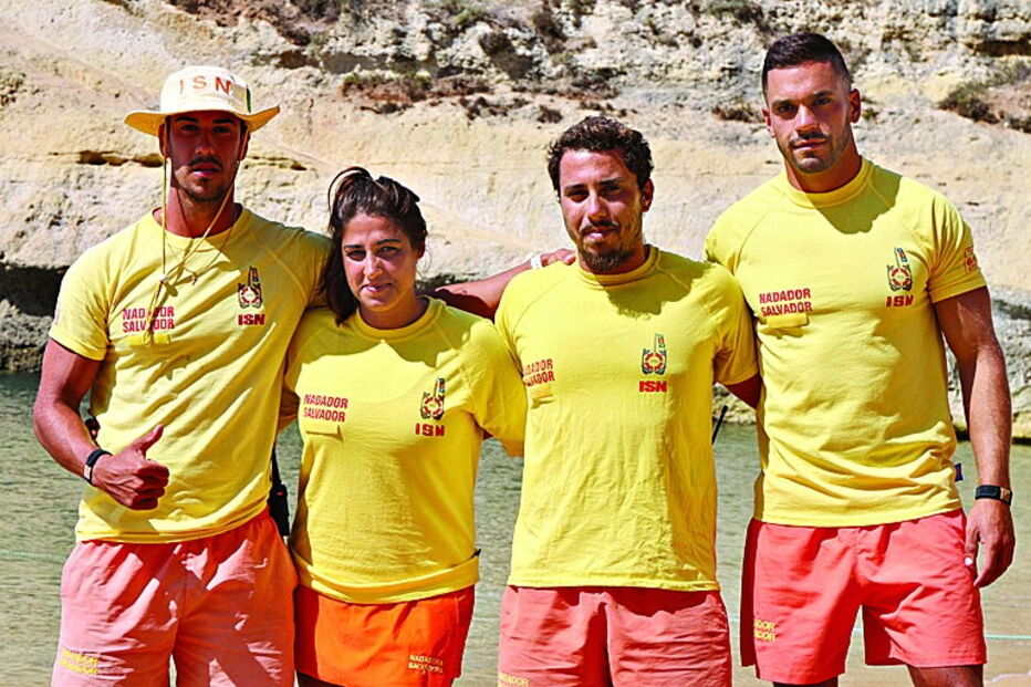 Vera Ribeiro com João Simões, Alcides Sousa e Daniel Martins    