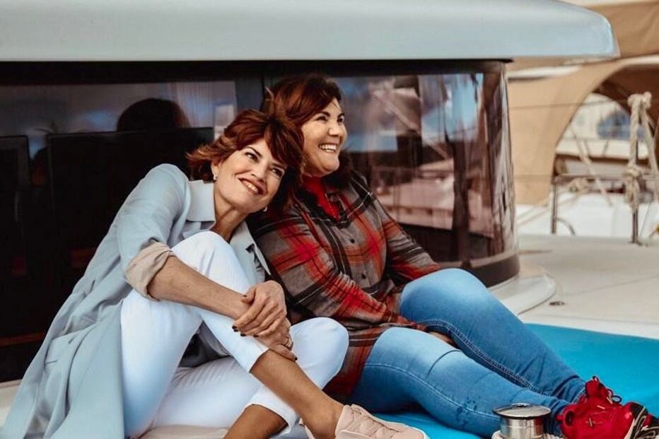 Bárbara Guimarães e Dolores Aveiro