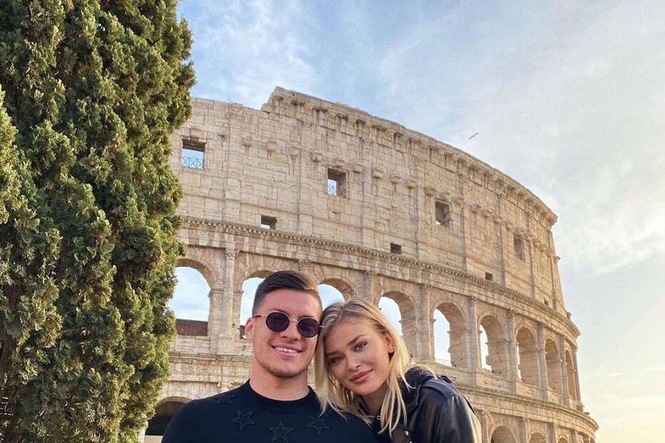 Jovic e a namorada, Sofia Jamilo