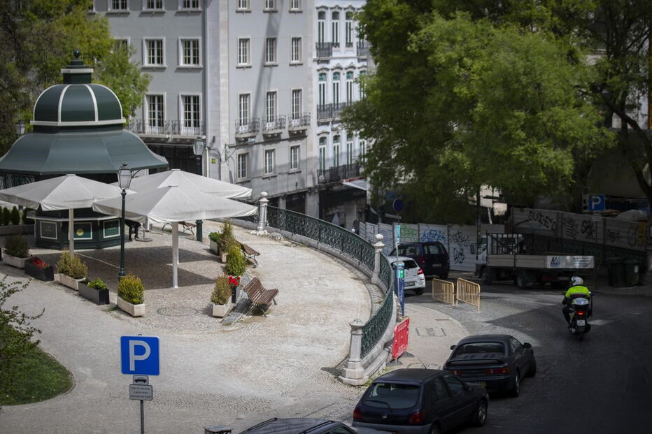Lisboa vazia devido ao coronavírus