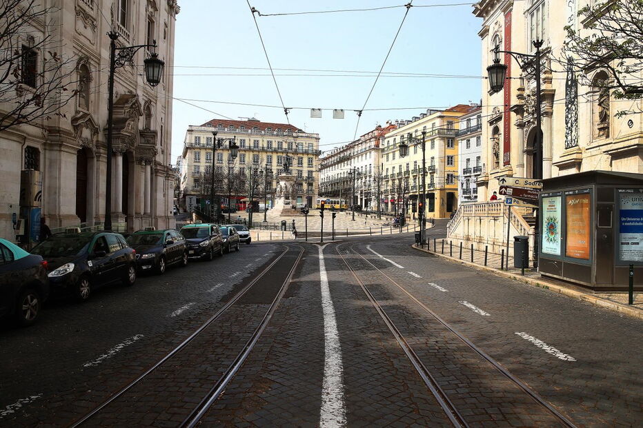 Lisboa vazia devido ao coronavírus	