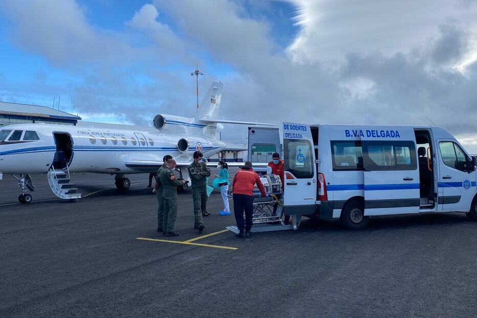 Força Aérea transporta recém-nascido dos Açores para o continente