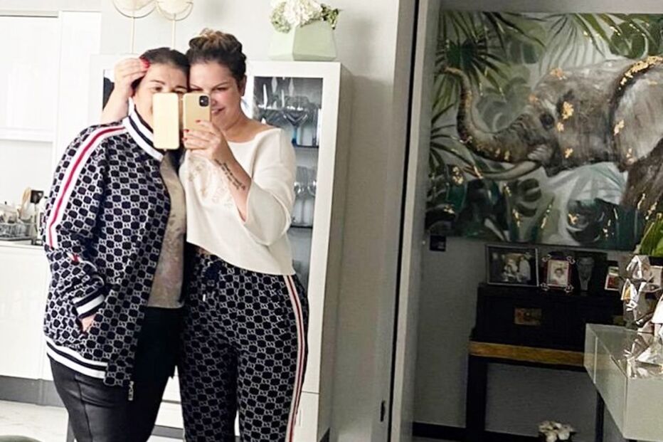 Dolores Aveiro e Katia Aveiro