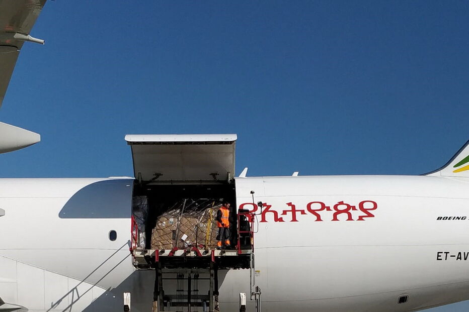 Primeiro avião com equipamento médico já chegou ao Porto	