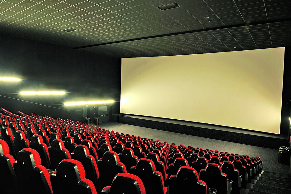 Sala de cinema vazia