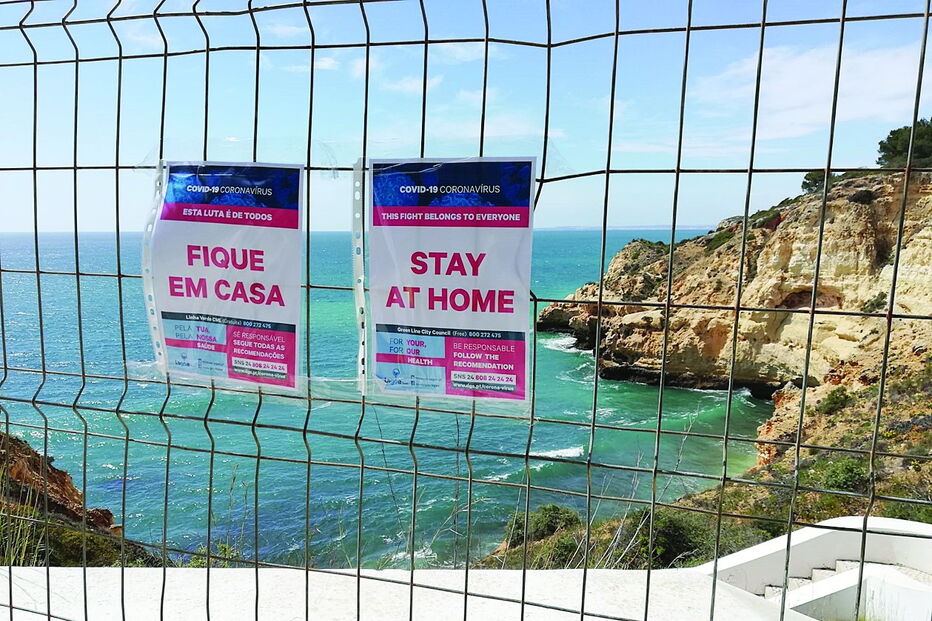 Praias e zonas ribeirinhas do Algarve fechadas devido ao coronavírus