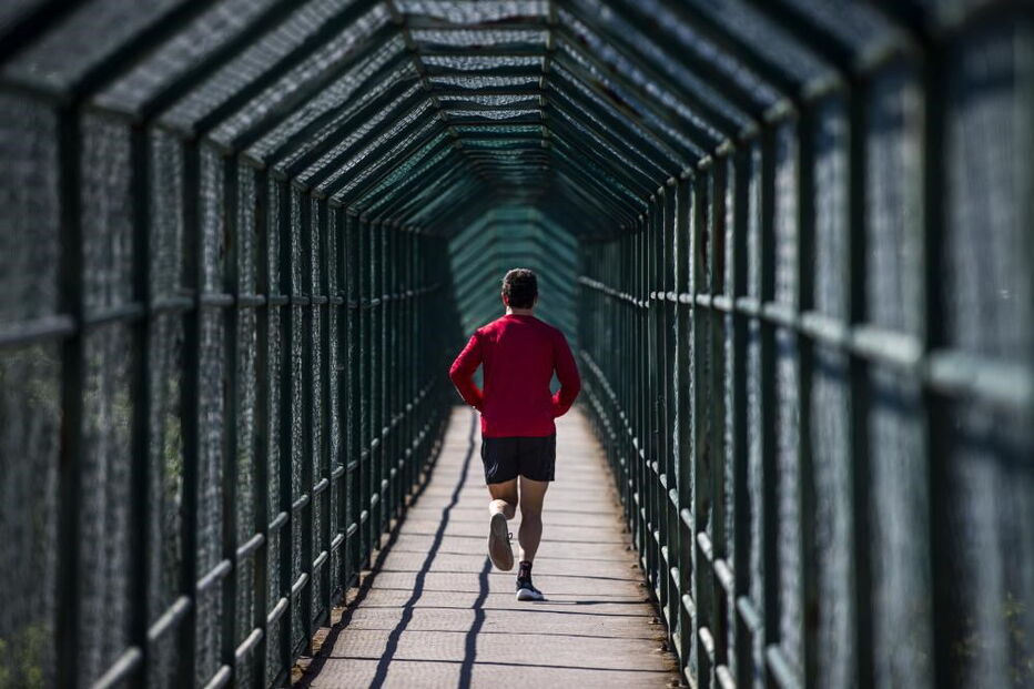 Lisboetas saem à rua para passear e praticar exercício físico