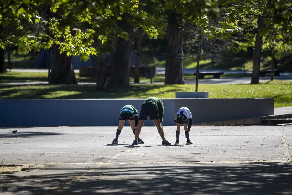 Lisboetas saem à rua para passear e praticar exercício físico