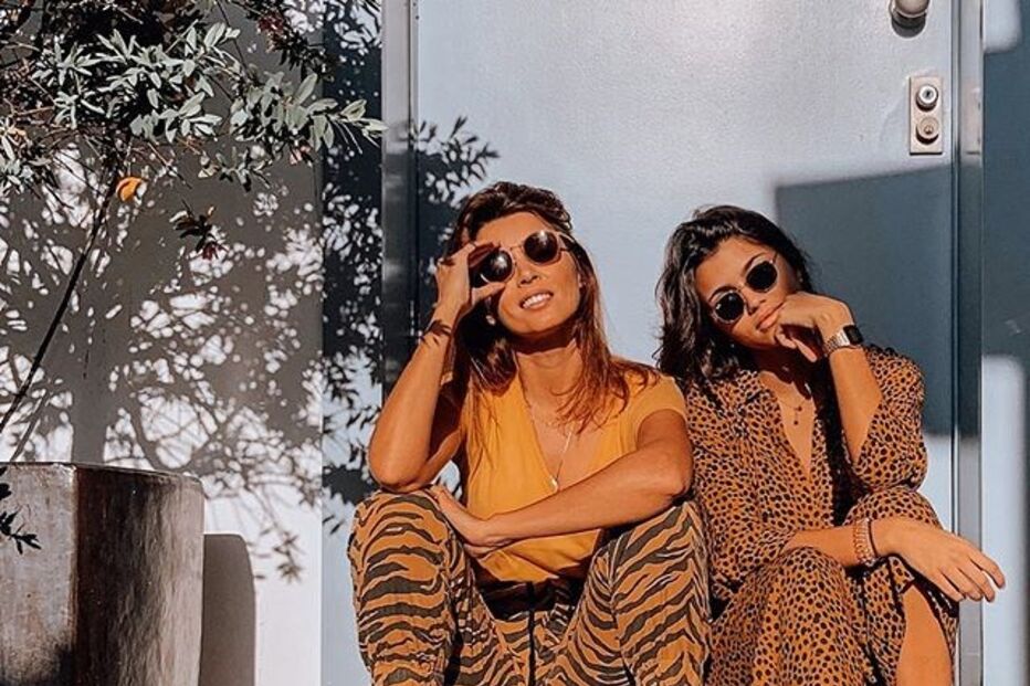 Maria Cerqueira Gomes e a filha Francisca