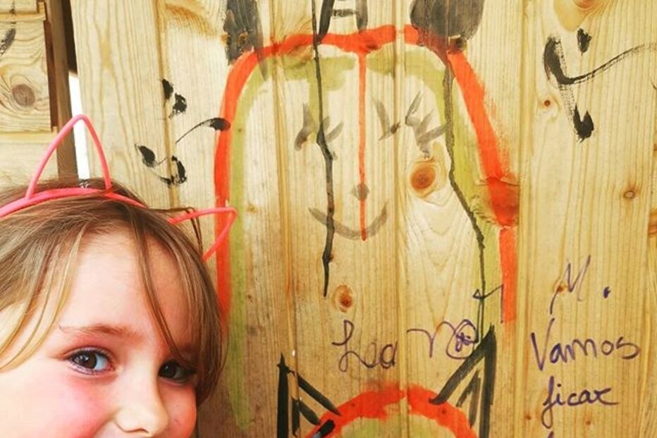 A filha do casal Eduardo e Joana Madeira, Leonor