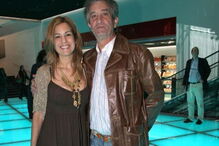 Carlos Areia e a filha, Cristina Areia