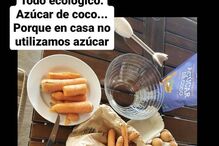 Georgina mostra alimentação